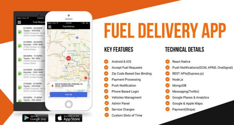 Cost to develop an On Demand Fuel Delivery App? Full Guide