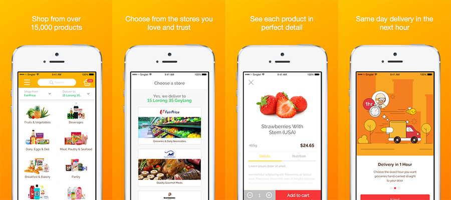 grocery app development