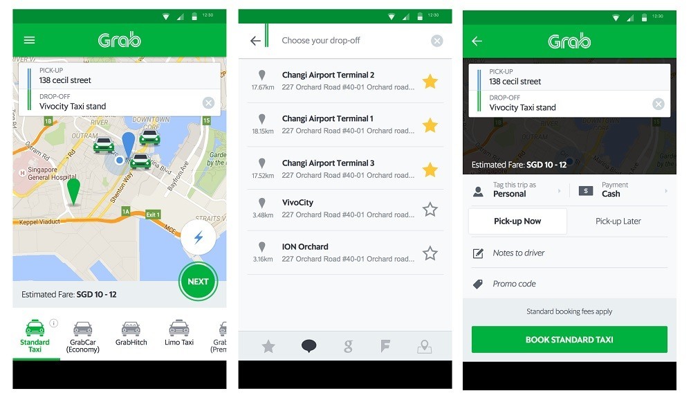 cost to develop the ride-sharing app like Grab