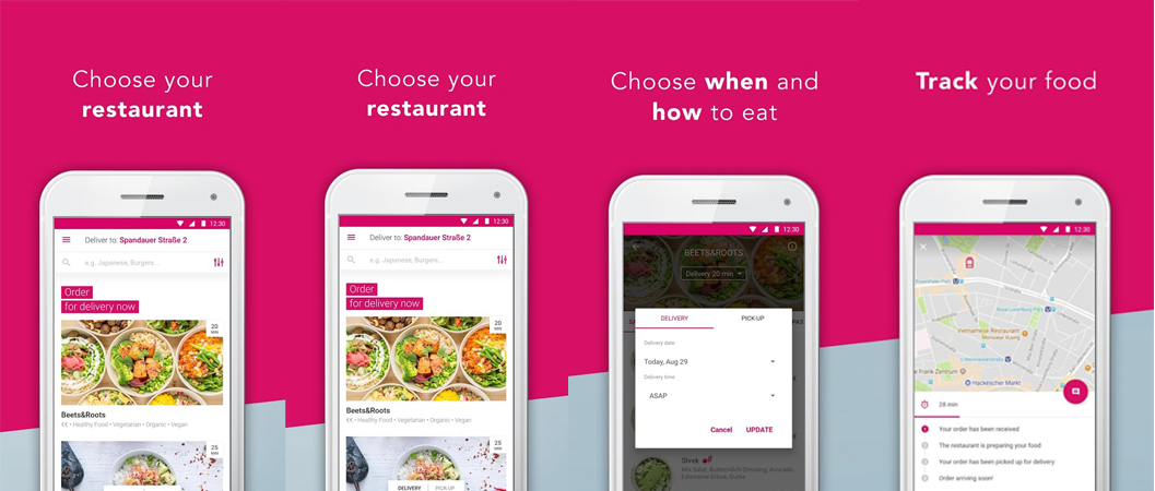 Food Ordering App like Foodora Cost