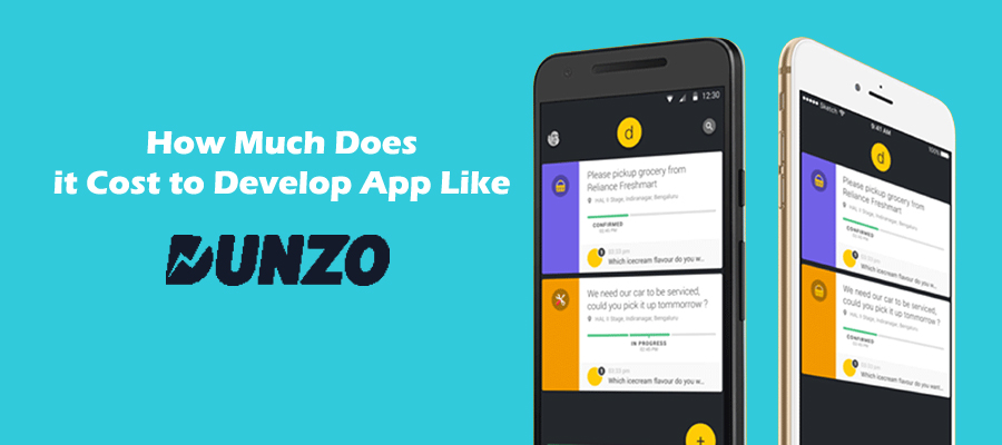 Cost to create an Online Food ordering app like Dunzo