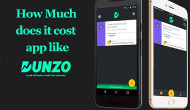 Food delivery app services like Dunzo