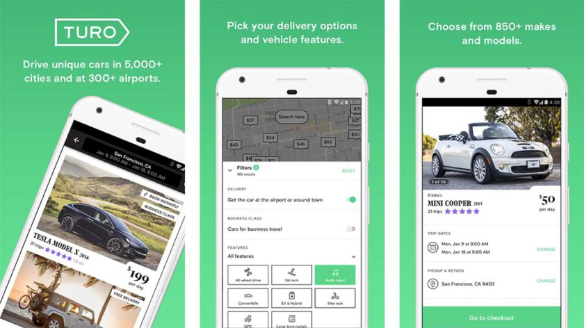 How Car Rental Apps Like Turo Works