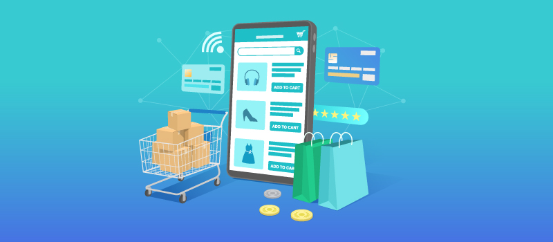 Retail mobile app in business