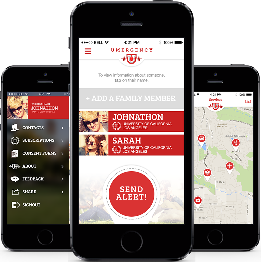 Umergency USA Mobile app