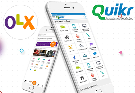 Quikr, Olx marketplace app