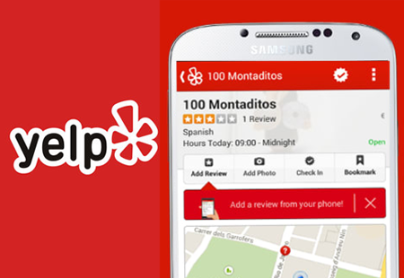 Yelp app