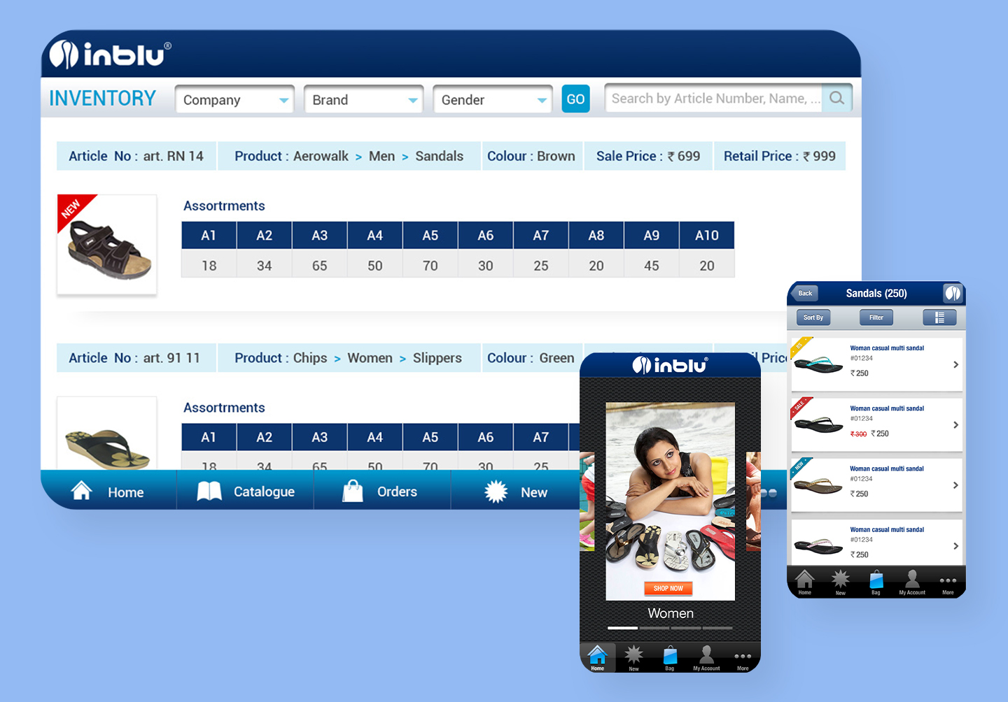 Portfolio inblue